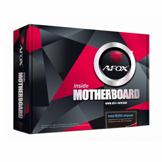 Материнская плата AFOX CORPORATION AFB250-BTC12EX RTL — для бизнеса и офиса Материнская плата AFOX CORPORATION AFB250-BTC12EX RTL — для бизнеса и офиса