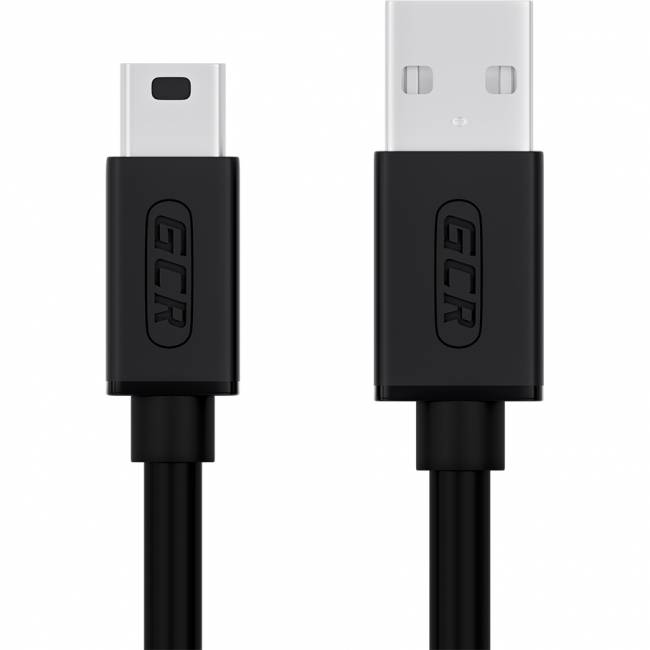 GCR Кабель 0.75m USB 2.0, AM/mini 5P, черный, 28/28 AWG, экран, армированный, морозостойкий, GCR-UM2M5P-BB2S-0.75m Кабель Greenconnect 0.75 м (GCR-UM2M5P-BB2S-0.75m) — для бизнеса и офиса GCR Кабель 0.75m USB 2.0, AM/mini 5P, черный, 28/28 AWG, экран, армированный, морозостойкий, GCR-UM2M5P-BB2S-0.75m Кабель Greenconnect 0.75 м (GCR-UM2M5P-BB2S-0.75m) — для бизнеса и офиса