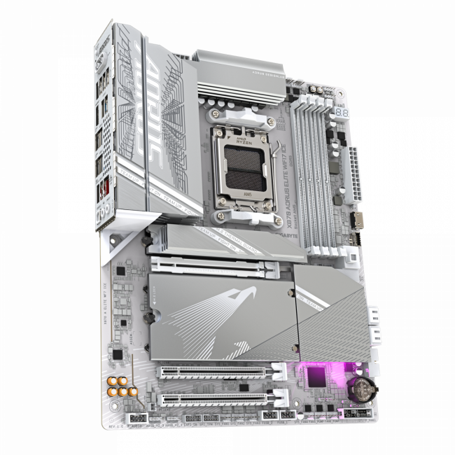 Материнская плата GIGABYTE X870 AORUS ELITE WIFI7 ICE — для бизнеса и офиса Материнская плата GIGABYTE X870 AORUS ELITE WIFI7 ICE — для бизнеса и офиса
