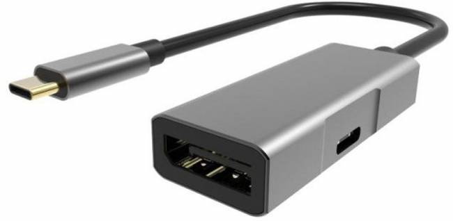 Aдаптер USB 3.1 Type-Cm --> DP(f) , 4K@60Hz, PD charging, Aluminum Shell, VCOM <CU453> VCOM USB 3.2 Type-C (m) - DisplayPort (f) — для бизнеса и офиса Aдаптер USB 3.1 Type-Cm --> DP(f) , 4K@60Hz, PD charging, Aluminum Shell, VCOM <CU453> VCOM USB 3.2 Type-C (m) - DisplayPort (f) — для бизнеса и офиса