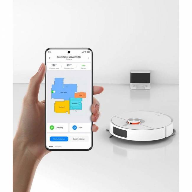 Робот-пылесос Xiaomi Robot Vacuum S20+ (белый) EU Xiaomi Робот-пылесос Robot Vacuum S20+, белый — для бизнеса и офиса Робот-пылесос Xiaomi Robot Vacuum S20+ (белый) EU Xiaomi Робот-пылесос Robot Vacuum S20+, белый — для бизнеса и офиса