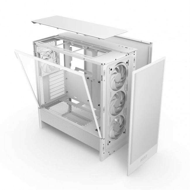 Корпус ПК без блока питания NZXT CC-H52FW-R1 — для бизнеса и офиса Корпус ПК без блока питания NZXT CC-H52FW-R1 — для бизнеса и офиса