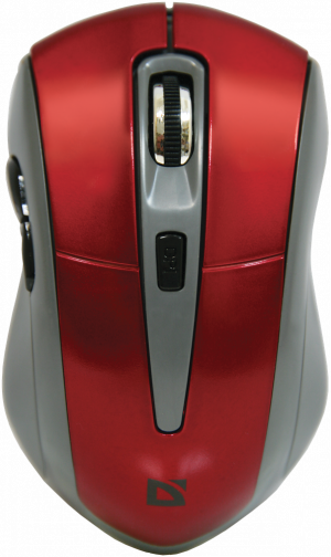 Defender Беспроводная оптическая мышь Accura MM-965 красный,6кнопок,800-1600dpi USB Defender Accura MM-965 красный