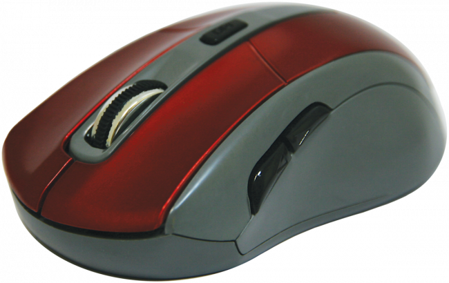 Defender Беспроводная оптическая мышь Accura MM-965 красный,6кнопок,800-1600dpi USB Defender Accura MM-965 красный — для бизнеса и офиса