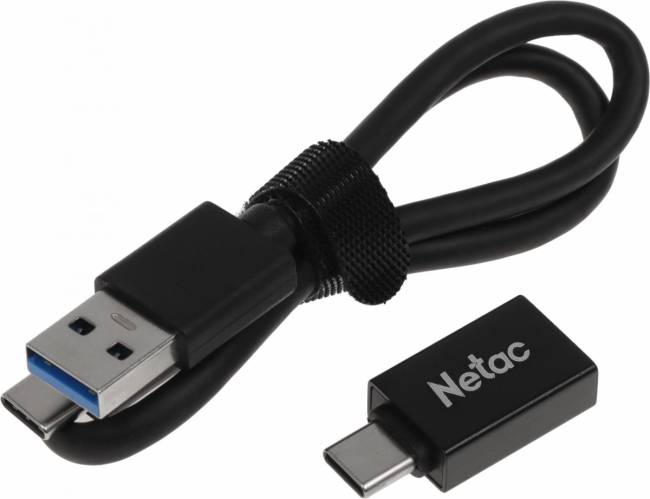 Накопитель SSD Netac NT01ZSLIM-128G-32BK — для бизнеса и офиса Накопитель SSD Netac NT01ZSLIM-128G-32BK — для бизнеса и офиса