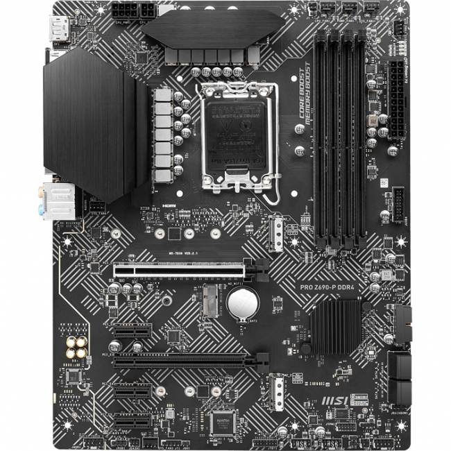 Материнская плата MSI PRO Z690-P DDR4 — для бизнеса и офиса Материнская плата MSI PRO Z690-P DDR4 — для бизнеса и офиса