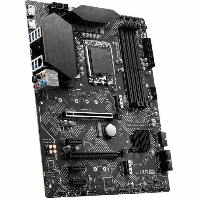 Материнская плата MSI PRO Z690-P DDR4 — для бизнеса и офиса Материнская плата MSI PRO Z690-P DDR4 — для бизнеса и офиса
