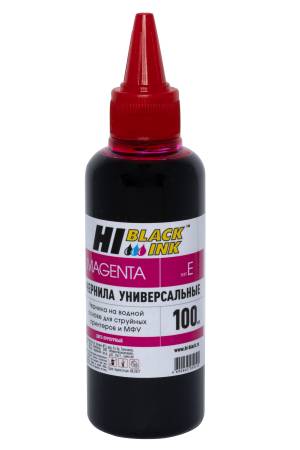 Чернила Hi-Black Универсальные для Epson (Тип E-V1), M, 0,1 л. Чернила Hi-Black Универсальные для Epson (Тип E-V1), M, 0,1 л.