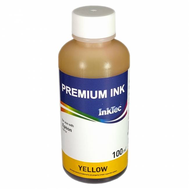 Чернила InkTec (E0017) для Epson L800/L1800 (T6734/ T6744), Y, 0,1 л. (ориг.фасовка) — для бизнеса и офиса Чернила InkTec (E0017) для Epson L800/L1800 (T6734/ T6744), Y, 0,1 л. (ориг.фасовка) — для бизнеса и офиса