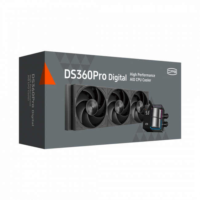 Система охлаждения PCCooler DS360 Pro Digital BK — для бизнеса и офиса
