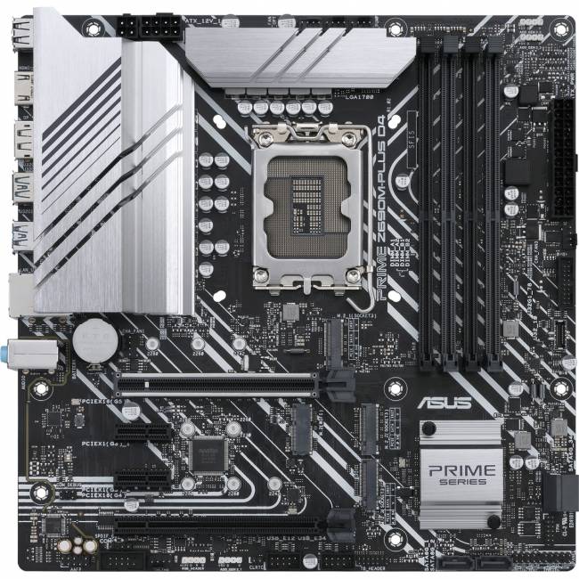 Материнская плата ASUS PRIME Z690M-PLUS D4 (90MB18Q0-M0EAY0) — для бизнеса и офиса