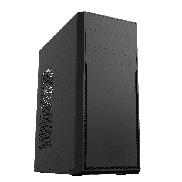 Корпус c блоком питания 600 Ватт Foxline FL-302-FZ600R-U32 — для бизнеса и офиса Корпус c блоком питания 600 Ватт Foxline FL-302-FZ600R-U32 — для бизнеса и офиса