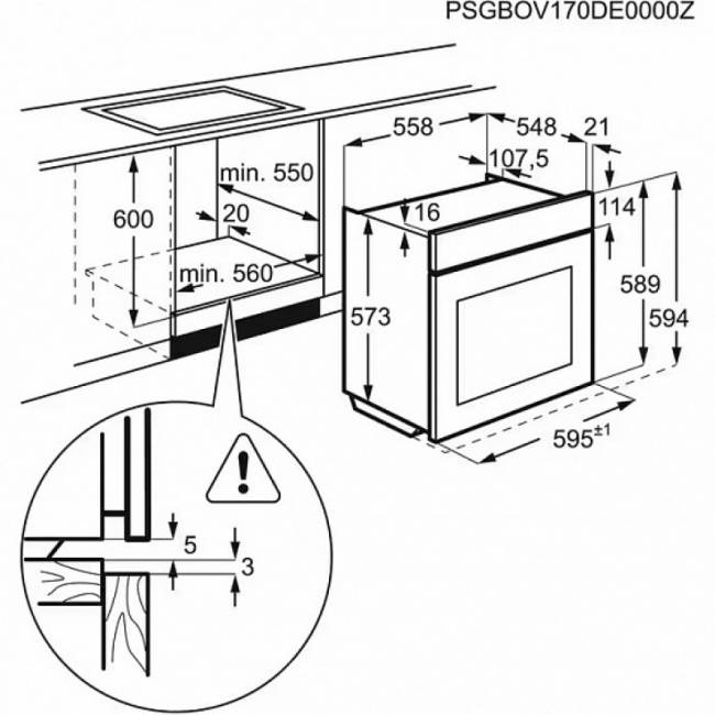 Встраиваемые электрические духовки ELECTROLUX Electrolux EOD6P77WZ — для бизнеса и офиса Встраиваемые электрические духовки ELECTROLUX Electrolux EOD6P77WZ — для бизнеса и офиса