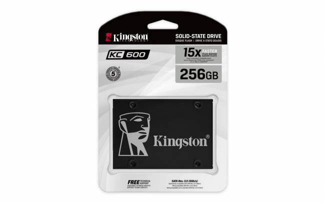 Твердотельный накопитель Kingston KC600 SKC600/256G — для бизнеса и офиса Твердотельный накопитель Kingston KC600 SKC600/256G — для бизнеса и офиса