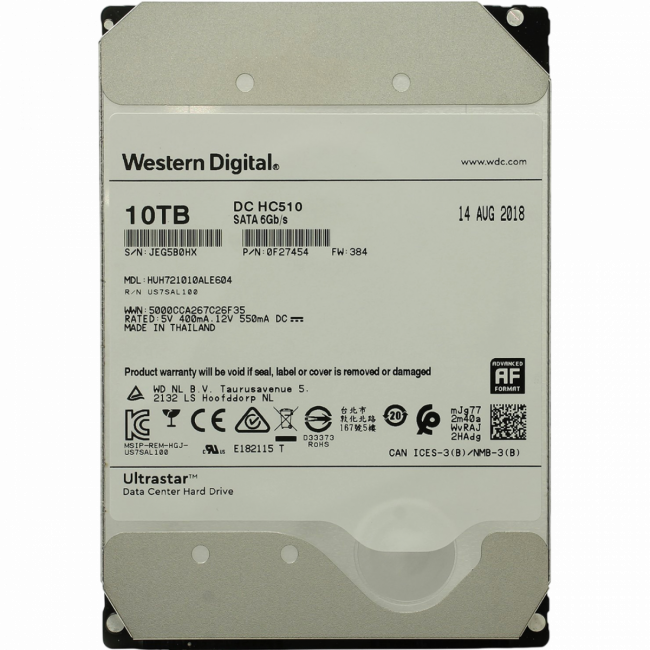 Жесткий диск HGST Ultrastar HE10 — для бизнеса и офиса Жесткий диск HGST Ultrastar HE10 — для бизнеса и офиса