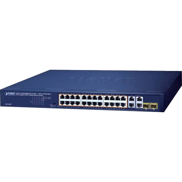 коммутатор Planet GSW-2824P — для бизнеса и офиса