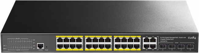 Коммутатор Cudy GS2028PS4-400W — для бизнеса и офиса