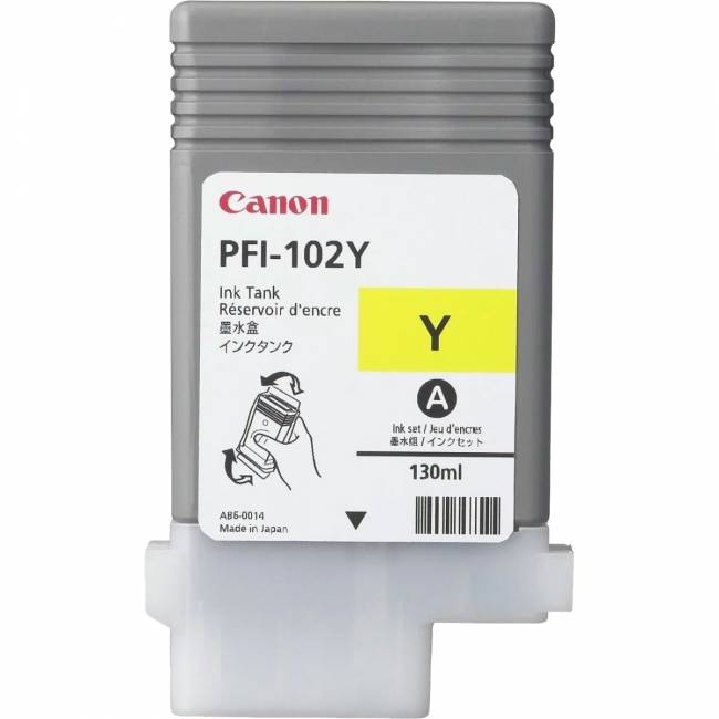 Картридж Canon PFI-102Y (0898B001) — для бизнеса и офиса Картридж Canon PFI-102Y (0898B001) — для бизнеса и офиса