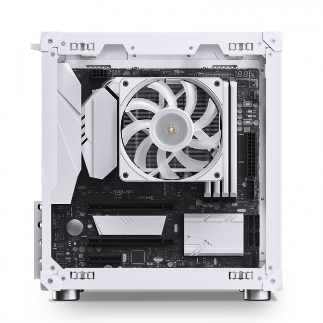 Корпус без блока питания JONSBO C6-ITX White — для бизнеса и офиса