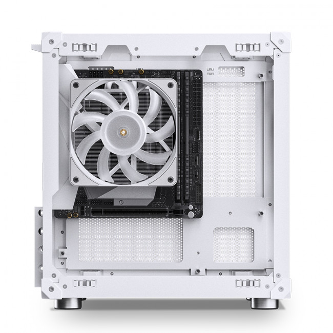 Корпус без блока питания JONSBO C6-ITX White — для бизнеса и офиса