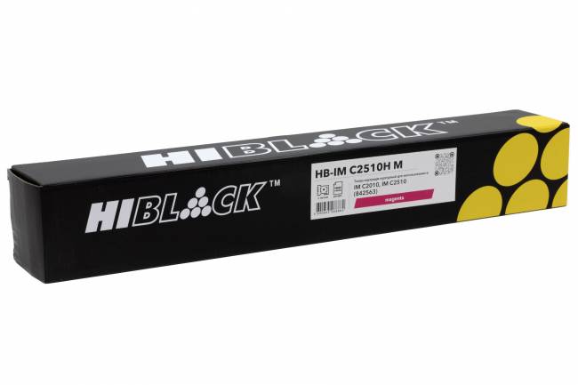 Тонер-картридж Hi-Black (HB-IMC2510H M) для Ricoh IM C2010/IM C2510, M, 18K — для бизнеса и офиса Тонер-картридж Hi-Black (HB-IMC2510H M) для Ricoh IM C2010/IM C2510, M, 18K — для бизнеса и офиса