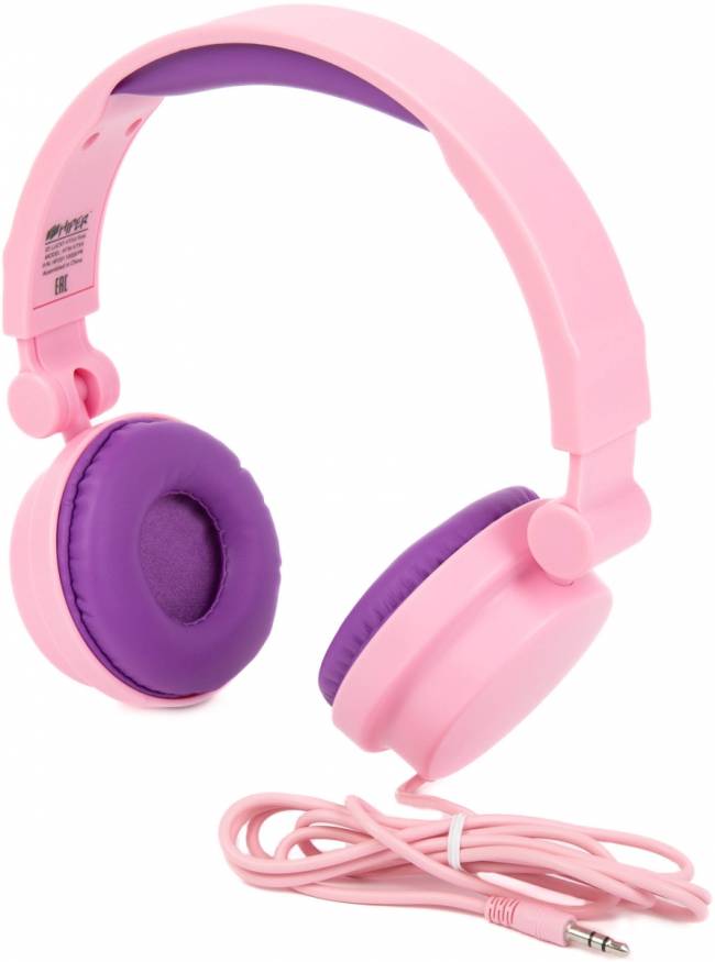 Наушники детские Hiper LUCKY Pink, розовые-сиреневые (HTW-VTX4) Hiper HTW-VTX4 — для бизнеса и офиса Наушники детские Hiper LUCKY Pink, розовые-сиреневые (HTW-VTX4) Hiper HTW-VTX4 — для бизнеса и офиса