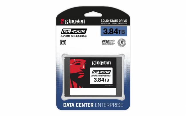 Твердотельный накопитель Kingston DC450R (SEDC450R/3840G) — для бизнеса и офиса Твердотельный накопитель Kingston DC450R (SEDC450R/3840G) — для бизнеса и офиса