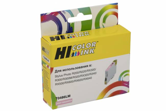 Картридж Hi-Black (HB-T0486) для Epson Stylus Photo R200/R300/RX500/RX600, LM — для бизнеса и офиса Картридж Hi-Black (HB-T0486) для Epson Stylus Photo R200/R300/RX500/RX600, LM — для бизнеса и офиса