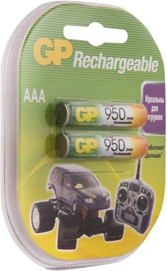 Перезаряжаемые аккумуляторы GP 95AAAHC AAA, емкость 950 мАч - 2 шт. в клемшеле GP 95AAAHC AAA (4891199069888) — для бизнеса и офиса Перезаряжаемые аккумуляторы GP 95AAAHC AAA, емкость 950 мАч - 2 шт. в клемшеле GP 95AAAHC AAA (4891199069888) — для бизнеса и офиса