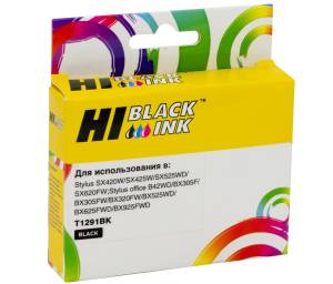 Картридж Hi-Black (HB-T1291) для Epson Stylus SX230/235W/SX420W/SX425W/BX305F, Bk