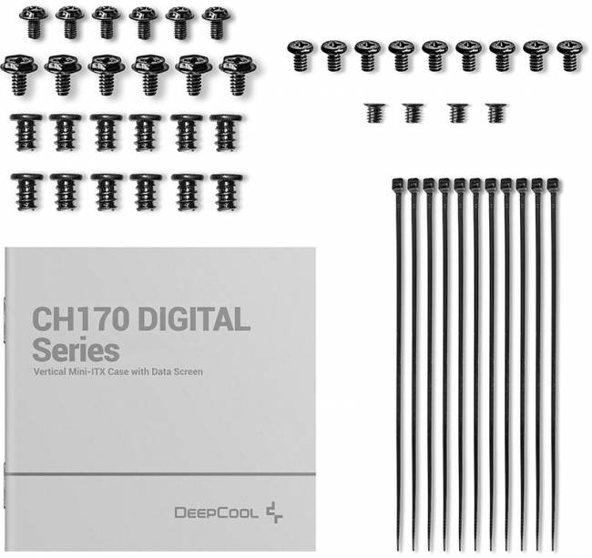 Корпус Deepcool R-CH170-BKNPI0D-G-1 — для бизнеса и офиса Корпус Deepcool R-CH170-BKNPI0D-G-1 — для бизнеса и офиса