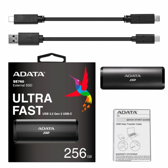 Твердотельный накопитель ADATA SE760 — для бизнеса и офиса Твердотельный накопитель ADATA SE760 — для бизнеса и офиса