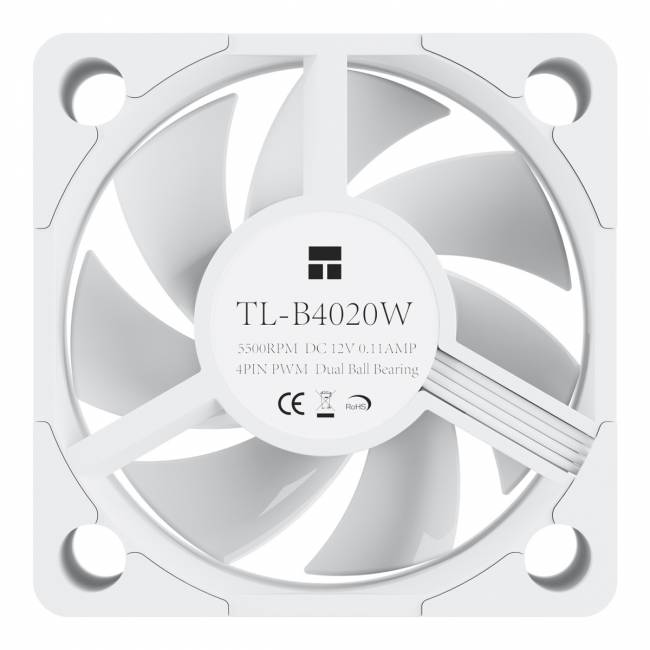 Кулер для корпуса Thermalright TL-B4020W — для бизнеса и офиса Кулер для корпуса Thermalright TL-B4020W — для бизнеса и офиса