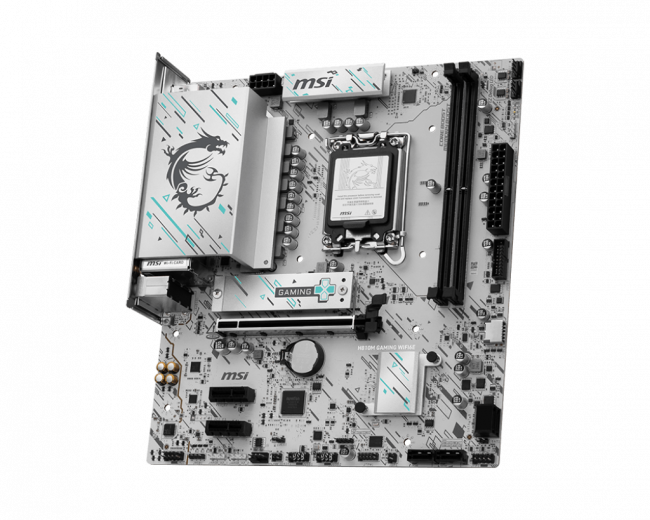 Материнская плата MSI H810M GAMING WIFI6E — для бизнеса и офиса Материнская плата MSI H810M GAMING WIFI6E — для бизнеса и офиса