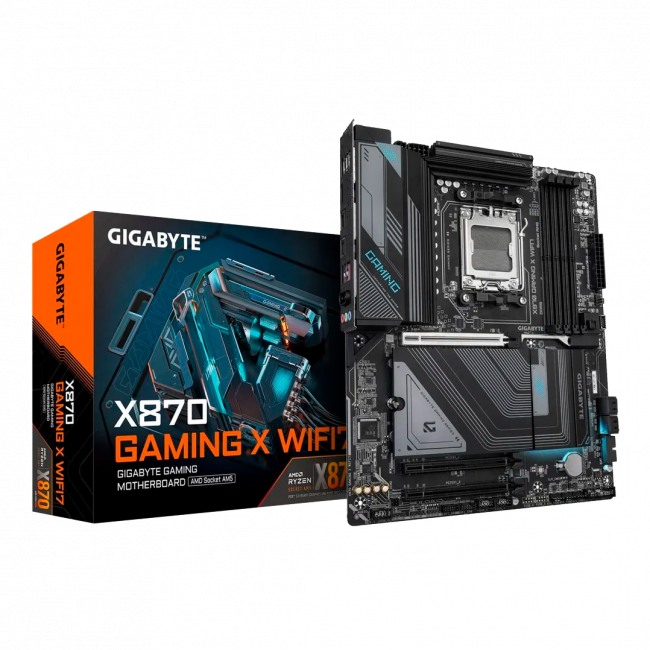 Материнская плата GIGABYTE X870 GAMING X WIFI7 — для бизнеса и офиса Материнская плата GIGABYTE X870 GAMING X WIFI7 — для бизнеса и офиса
