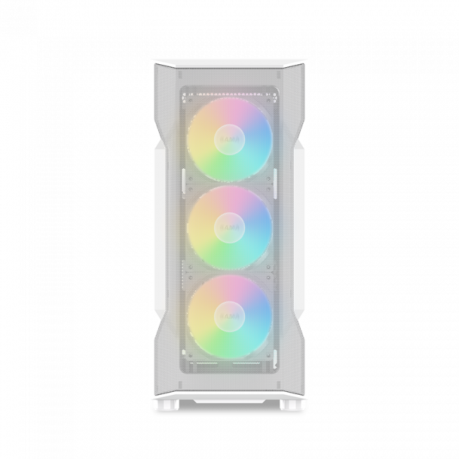 Корпус ПК без блока питания SAMA S40 White S40-WHAPA4X1-GL белый — для бизнеса и офиса Корпус ПК без блока питания SAMA S40 White S40-WHAPA4X1-GL белый — для бизнеса и офиса