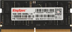 Память DDR5 16GB 5600MHz SHENZHEN KINGSPEC ELECTRONICS TECHNOLOGY CO LTD KS5600D5N11016G