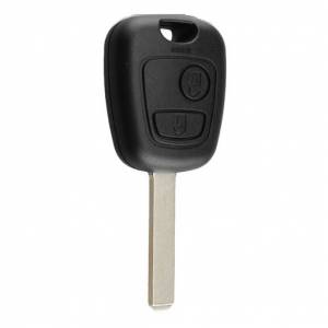 Корпус ключа CITROEN, PEUGEOT 2 кнопки CIT-1B VA2, без лого