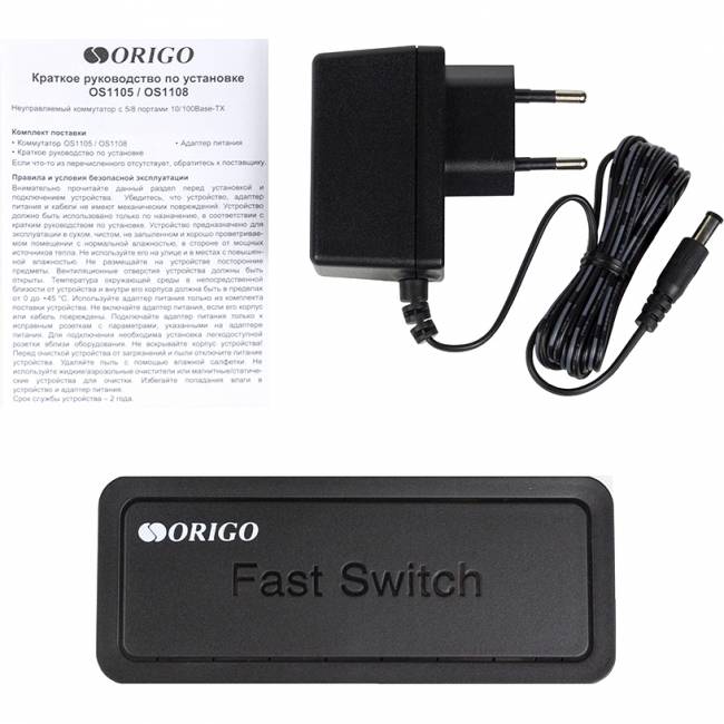 Коммутатор Origo OS1108/A1A — для бизнеса и офиса Коммутатор Origo OS1108/A1A — для бизнеса и офиса
