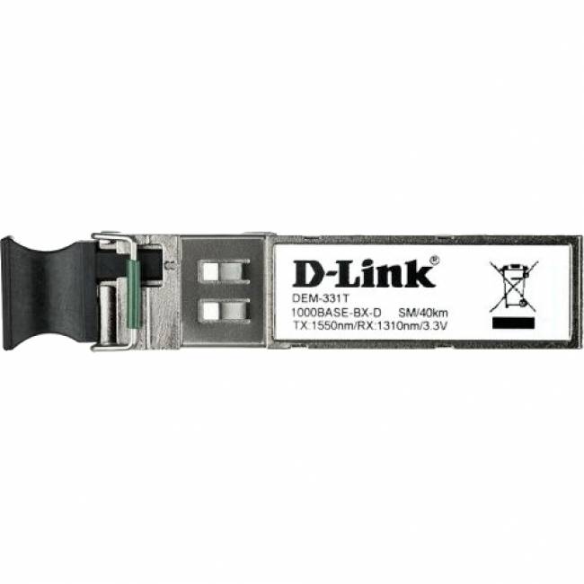 Трансивер D-Link 331T/40KM/B1A — для бизнеса и офиса Трансивер D-Link 331T/40KM/B1A — для бизнеса и офиса