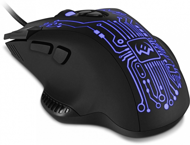 Игровая мышь SVEN RX-G715 (7+1кл., бесш. кл., 1200-3200 DPI, SoftTouch, подсветка, игров. упак) Sven RX-G715 — для бизнеса и офиса Игровая мышь SVEN RX-G715 (7+1кл., бесш. кл., 1200-3200 DPI, SoftTouch, подсветка, игров. упак) Sven RX-G715 — для бизнеса и офиса