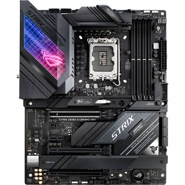 Материнская плата ASUS ROG STRIX Z690-E GAMING WIFI — для бизнеса и офиса Материнская плата ASUS ROG STRIX Z690-E GAMING WIFI — для бизнеса и офиса