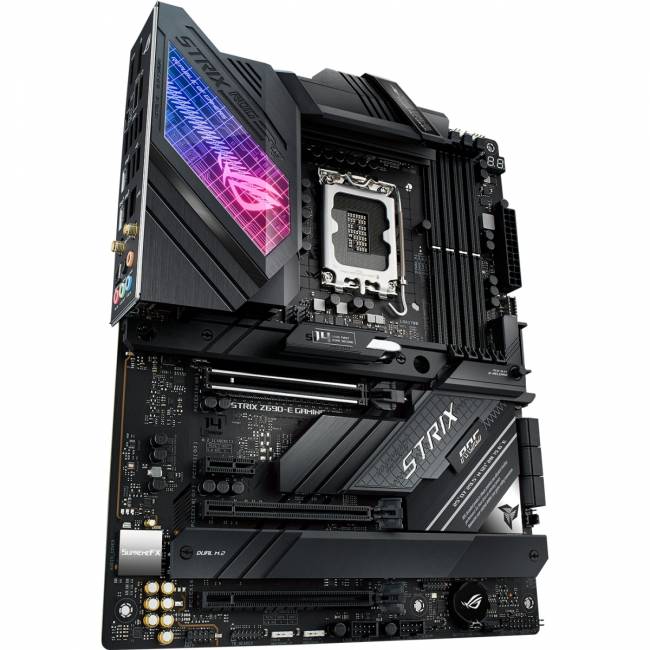 Материнская плата ASUS ROG STRIX Z690-E GAMING WIFI — для бизнеса и офиса Материнская плата ASUS ROG STRIX Z690-E GAMING WIFI — для бизнеса и офиса