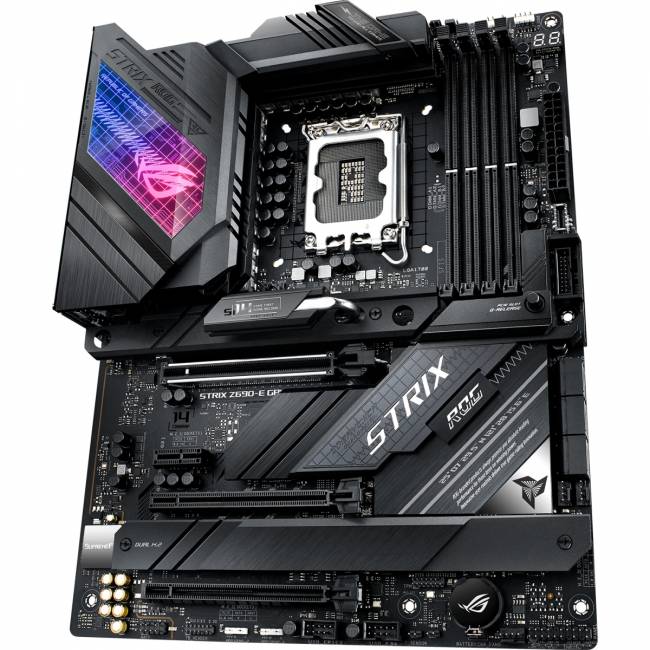 Материнская плата ASUS ROG STRIX Z690-E GAMING WIFI — для бизнеса и офиса Материнская плата ASUS ROG STRIX Z690-E GAMING WIFI — для бизнеса и офиса