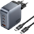 Набор Vention з/у на 4 порта GaN 100W USB (C+C+C+A) и кабель USB-C 5А Серый Vention TZ-FETH0-EU — для бизнеса и офиса Набор Vention з/у на 4 порта GaN 100W USB (C+C+C+A) и кабель USB-C 5А Серый Vention TZ-FETH0-EU — для бизнеса и офиса