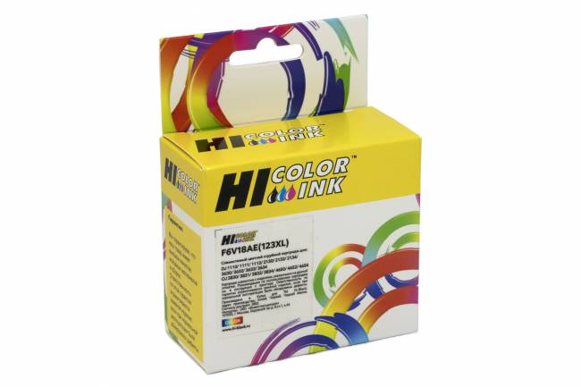 Картридж Hi-Black (HB-F6V18AE) для HP DJ 2130, №123XL, Tricolor — для бизнеса и офиса Картридж Hi-Black (HB-F6V18AE) для HP DJ 2130, №123XL, Tricolor — для бизнеса и офиса