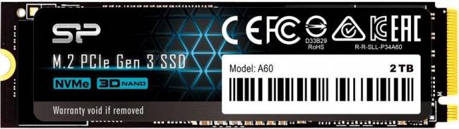 Накопитель SSD Silicon Power SP002TBP34A60M28 — для бизнеса и офиса Накопитель SSD Silicon Power SP002TBP34A60M28 — для бизнеса и офиса