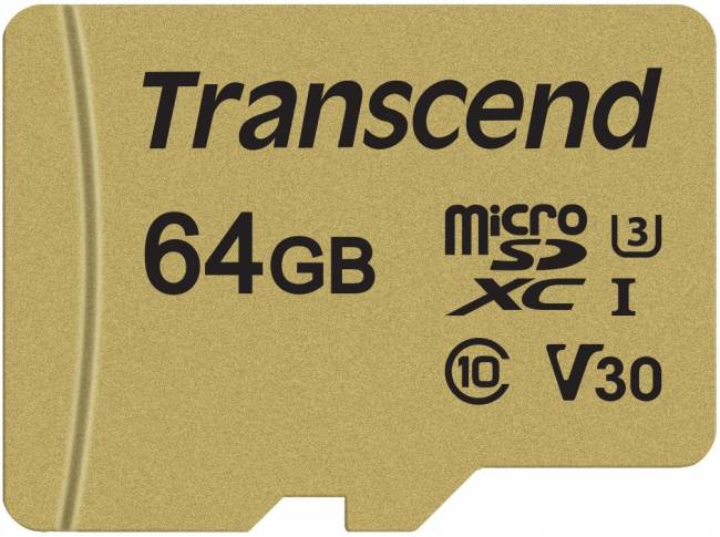 Карта памяти Transcend microSDXC 500S — для бизнеса и офиса Карта памяти Transcend microSDXC 500S — для бизнеса и офиса