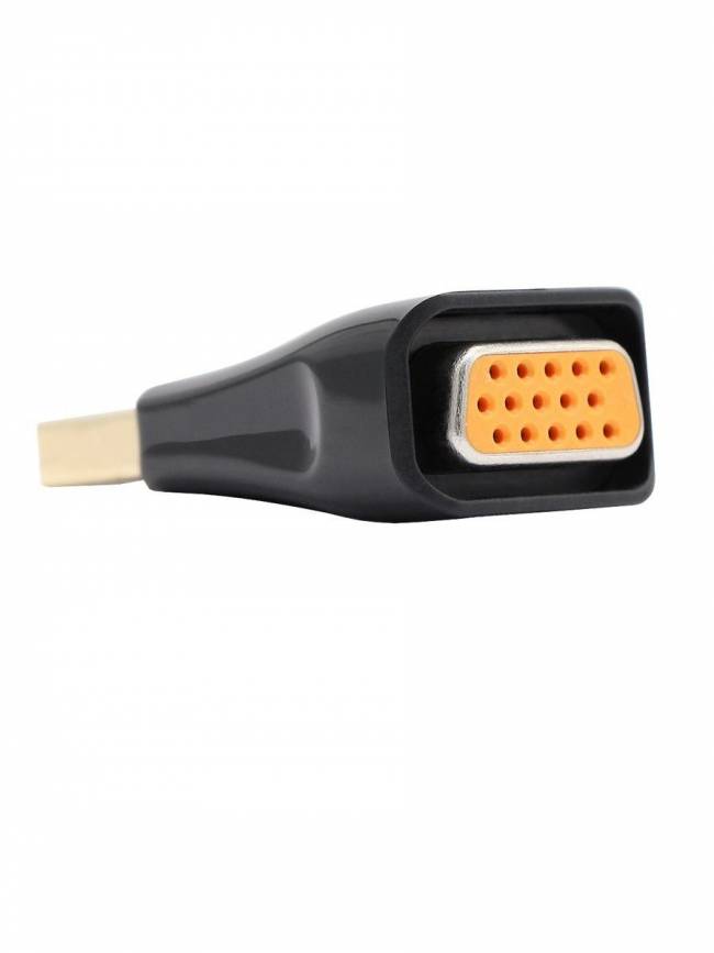 Переходник DP(M) --> VGA(F), VCOM <CA333> VCOM DisplayPort (m) - VGA (f) — для бизнеса и офиса