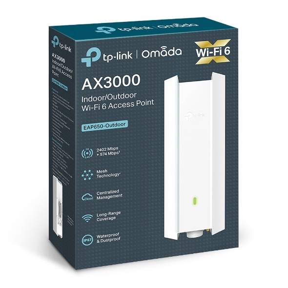 Точка доступа TP-Link EAP650-Outdoor — для бизнеса и офиса Точка доступа TP-Link EAP650-Outdoor — для бизнеса и офиса
